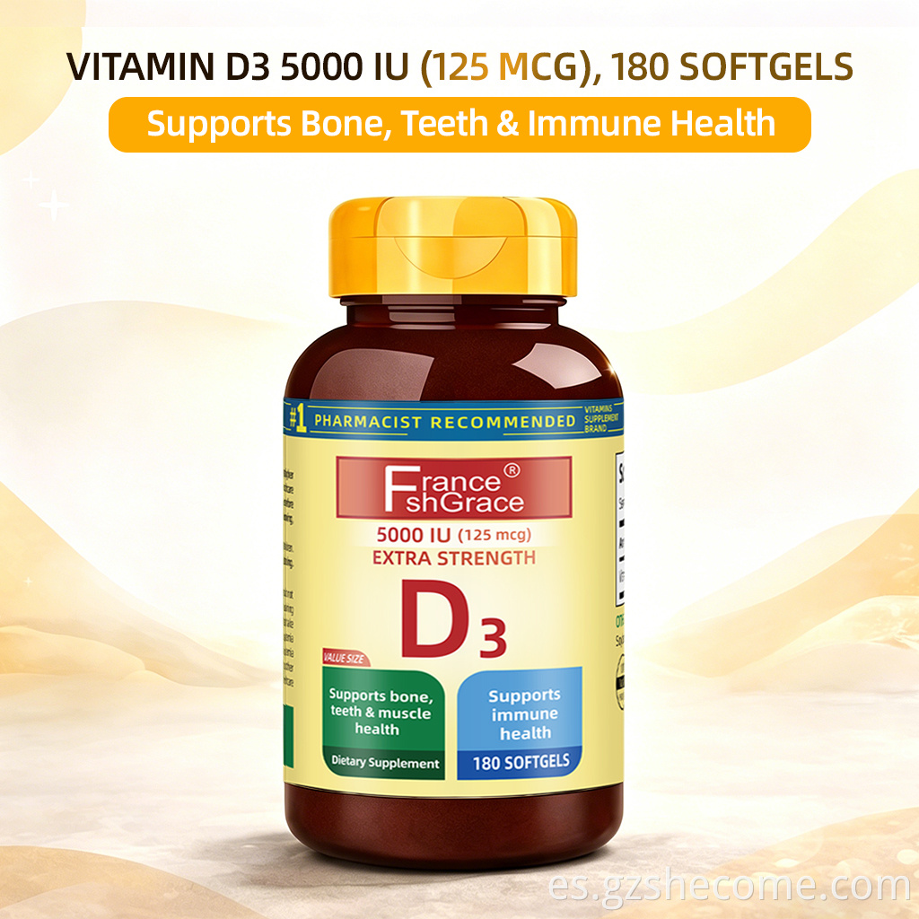 Vitamin D3 Softgels5